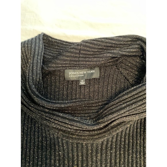 Women's Medium Jones New York Sweater with Drape Jacket - Picture 6 of 8